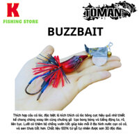 Mồi câu lóc bông , mồi BUZZBAIT mẫu 2 15g có cánh quạt tạo action mạnh chuyên săn Hugo