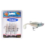 Mồi câu lóc chẽm Prohunter Aqua Shad 14g 8cm màu : 011 vỉ 3 con