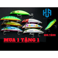 Mồi câu lure Megabarra DOM 75 câu các loại cá săn mồi cá chẽm cá nhồng