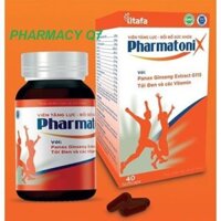 MỚI CHAI 40 VIÊN PHARMATONIX PHARMATON HỖ TRỢ SỨC KHỎE