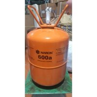 Môi chất Gas lạnh R600a thương hiệu NARON(bình chứa 3kg gas)