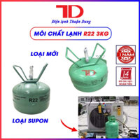 Môi chất lạnh điều hòa R22 SUPON 3KG, ga lạnh R22