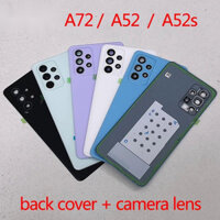 Mới Cho Samsung A52 A52s A72 Pin Mặt Sau Cửa Nhà Ở Thay Thế Samsung Galaxy A52 4G 5G A525 A526 A528 Sửa Chữa Phần