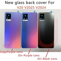 Mới Cho Vivo v20 Mặt Sau Kính Pin Chính Hãng Cho v20 Cửa Sau Nhà Ở Ốp điện thoại Có Dính Khung Giữa