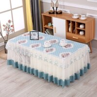 ✐●■Mới chống thấm nước và chống bụi đệm bàn cà phê vải ren khăn trải bàn