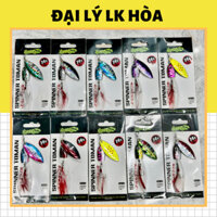 Mồi chuyên lure cá sắt Spinner Toman 14g độ nhạy cực cao