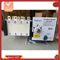 [MỚI] Chuyển nguồn tự động ATS 4P 100A, 125A, 160A, 4P 250A NAKASI - ATS 3 Pha 4 cực công suất lớn