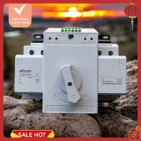[MỚI] Chuyển nguồn tự động ATS 2P 63A - Cầu dao đảo chiều 2 công tơ tự động 1 pha 220V