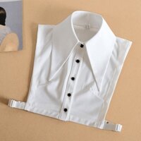 Mới Cổ Áo Sơ Mi Giả Phong Cách Hàn Quốc Thời Trang Thu Đông Cho Nữ#0907