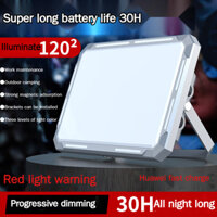 Mới Đa Năng Đèn Pha Vuông Tiện Lợi Di Động Đèn Cắm Trại Ngoài Trời Đèn Làm Việc TYPE-C Sạc Chiếu Sáng Dọc Cảnh Báo Đèn Pha Sạc Đèn Khẩn Cấp