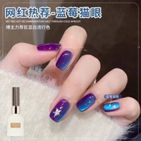 Mới Đặc Biệt Điều Chỉnh Kumquat Vàng Blueberry Mèo Mắt Keo Trắng Tất Cả Trận Đấu Màu Sơn Móng Tay Keo Nail Shop Chuyên Dụng