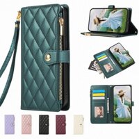 Mới Dây Kéo Ví Điện Thoại Dành Cho VIVO Y20 Y20i Y20S Y12S Y11S Y20 2021 Y20G Y30G IQOOU1X Y20A Y12A T1X 4G T1X 4G Y12G Y20S G Retro Da PU Chống Sốc Lật Có Khe Cắm Thẻ