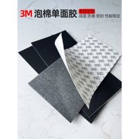 (MớI) Dây ThắT Lưng ThờI Trang #3M Miếng Dán Xốp eva Dày Một Mặt Màu Đen Chống Sốc Chống Trầy Xước Cho Xe Hơi