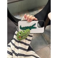 Mới Dễ Thương Cá Sấu Bé Độc Đáo Bảo Vệ Điện Thoại Di Động Ốp Lưng Thích Hợp Cho Apple 16ProMax Ốp Điện Thoại iPhone15pro11 Nữ Nam 1213promax Chống Sốc 14plus