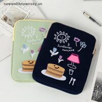 Mới Dễ Thương Laptop Tay Túi Dành Cho DELL Xiaomi Huawei Notebook Túi Cho Air Pro 11 13 15 Inch Túi Máy Tính Bảng Cho Ipad Pro 11 SKY