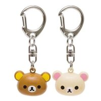 Mới Dễ Thương Rilakkuma Korilakkuma Gấu Linh Vật Chuông Móc Khóa Mini Kawaii Hoạt Hình Anime Móc Chìa Khóa Vòng Keyholder Đồ Chơi Trẻ Em