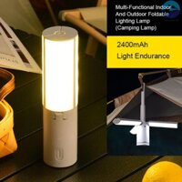 [Mới] Đèn cắm trại gấp đa chức năng ngoài trời Lều câu cá Đi bộ đường dài Đèn cầm tay Đèn treo di động Học sinh Đèn học tập