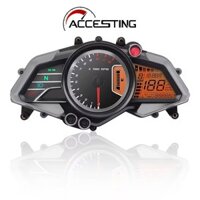 [Mới] Đồng hồ tốc độ cho Bajaj 200NS PULSAR200 NS Đồng hồ tốc độ kỹ thuật số Đồng hồ đo tốc độ lắp ráp Đồng hồ đo tốc độ xe máy Dụng cụ LCD