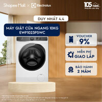 [Mới] Free giao lắp - Máy giặt cửa ngang Electrolux 10kg UltimateCare 500 - Trắng EWF1023P5WC