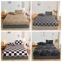 Mới Ga Trải Giường cotton Giặt Được Với Dây Thun Co Giãn Thoáng Khí Thân Thiện Với Da