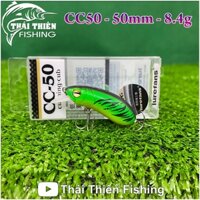 Mồi Giả Câu Cá CC50 Dài 50mm, Nặng 8.4g Lure Lóc, Chẽm, Mú