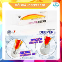 Mồi Giả Câu Cá Deeper Chính Hãng Ryoko Việt Nam Mồi Chìm Chuyên Săn Hàng Khủng, Đa Dạng Màu Sắc, Chống Mặn Tốt