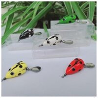 Mồi giả câu cá nhái hơi F96 sét chấm bi Mồi câu lure giá rẻ Đồ Câu Việt Bắc  - shopTin
