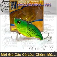 Mồi Giả Câu Cá VX5 5cm, 12g Chuyên Câu Lure Cá Lóc, Chẽm, Mú,  Siêu Nhạy Với Các Loại Cá Săn Mồi