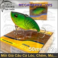 Mồi Giả Câu Cá VX5 5cm, 12g Chuyên Câu Lure Cá Lóc, Chẽm, Mú,  Siêu Nhạy Với Các Loại Cá Săn Mồi