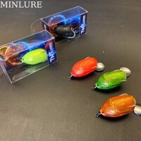 Mồi giả câu lure cá lóc Nhái hơi CC40 TNTLURE nhái hơi đi nổi câu lure cá chuối
