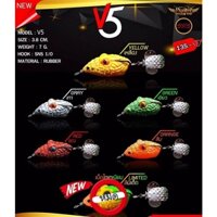 Mồi Giả Hunter V5 Nhái Hơi Thái Chuyên Câu Lure Cá Lóc , Chẽm , Mú , siêu nhạy 4cm 7gr .