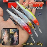 Mồi giả Megabarra125 câu cá Ghềnh Biển - Mồi lure cá Mú,cá Hồng 12.5cm/15gram