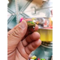 mồi giả nhái hơi câu cá lóc mini, dài 2,5cm , nặng 5g chính hãng