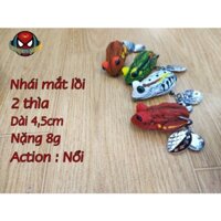 mồi giả nhái hơi thái lan 2 thìa