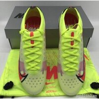 [Mới] Giày Bóng Đá Dệt Kim Thoáng Khí Kappa sepak mercurial vapor 14 superfly 8 cr7 elite fg Cho Nam