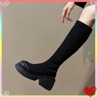 Mới Giày Boot Cao Gót Phong Cách Trẻ Trung Cá Tính Dành Cho Nữ