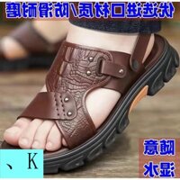 Mới Giày Sandal Đế Mềm Chống Trượt Phong Cách Hàn Quốc Cho Nam