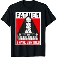 Mới Giới Hạn Cha Tôi Đã Tổng Hợp Nun God Synthesizer Bàn Phím Analog Áo Thun