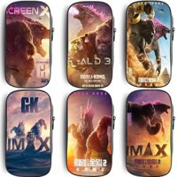 Mới Godzilla Transformers 2 Rise of the Empire Học Sinh Tiểu Học Hộp Đựng Bút Chì Nam Dung Tích Lớn Ba @ -