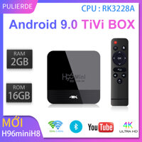 Mới H96mini H8 4K tivi box Android 9.0 2GB 16GB Hỗ trợ 2.4G và 5GWiFi Hỗ trợ Bluetooth Trình phát đa phương tiện thông minh smart TV box LazadaMall