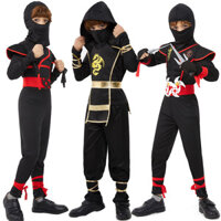 Mới Halloween cosplay Anime Trang Phục Trẻ Em Thể Hiện Naruto Quần Áo Samurai Quần Áo Ninja Quần Áo