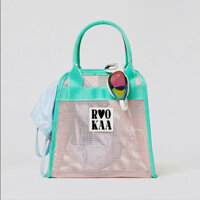 Mới Hàn Quốc Túi Bơi Rỗng Thoát Nước Đồ Tắm Bảo Quản Túi Tắm Đi Biển Lưới Du Lịch Túi Vệ Sinh