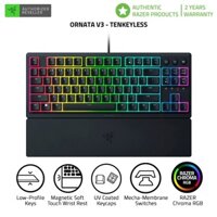 [Mới, hàng chính hãng] Bàn Phím Razer Ornata V3 Tenkeyless | Keycap Low-profile | Mecha-Membrane Switches | ABS Keycaps
