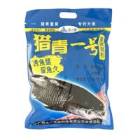 Mồi hạt xả trắm đen vị Đào của Zhang Quing , kèm với lọ nước Đen chuyên dùng ngâm ốc hoặc kết hợp với tổ Yến