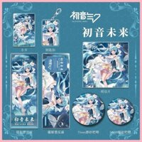 Mới Hatsune Miku Hatsune Miku Game Hàng Hóa Series Móc Khóa Thanh Laser Vé Photocard Bộ Kết Hợp Quà Tặng Bộ Sưu Tập