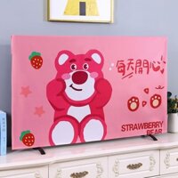 Mới Hộ Gia Đình TV Cover Dễ Thương trang trí ti vi, decor tivi, rèm che tivi,rèm tivi ,tivi32 374350 55 65 75inch