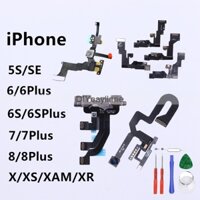 Mới iPhone 7G 8G Plus 8 Plus 5S 5C SE X XS Max XR Camera trước nhỏ cho iPhone 6 plus 6S plus với cảm biến ánh sáng tiệm cận Cáp linh hoạt đối mặt với cam