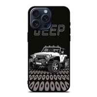 Mới JEEP TRẮNG XE Thời Trang Phong Cách Mới Tinh Tế Vỏ Điện Thoại Di Động Vỏ Bảo Vệ Cho IPhone 16 Pro Max IPhone 15 Pro Max Vỏ Điện Thoại