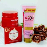 [Mới] Kem Bạch Ngọc Liên đỏ 8 plus+Kem dưỡng da lotion 6in 1-Combo dưỡng body bật tone ngay lần đầu sử dụng-CHINH HÃNG