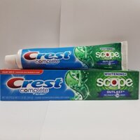 [MỚI] Kem Đánh Trắng Răng Crest Complete Extra Whitening Scope Advanced Freshness 232g